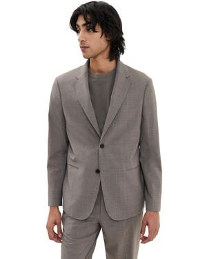 Theory Clinton Travel Jacket - Brown