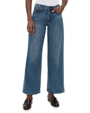 Rag & Bone Featherweight Cam Ankle Straight Jeans - Blue