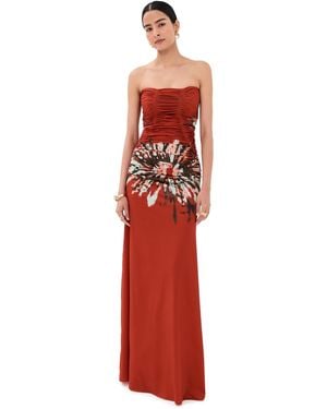 Silvia Tcherassi Collins Dress - Red