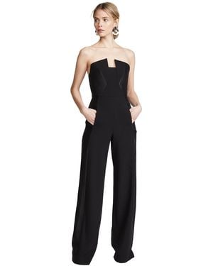 Black Halo Lena Jumpsuit - Blue