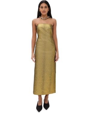 Simon Miller Verdelle Metallic Midi Dress - Multicolor