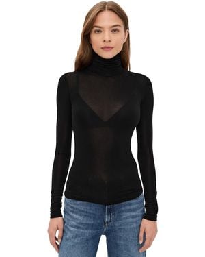 Agolde Pascale Turtleneck - Black
