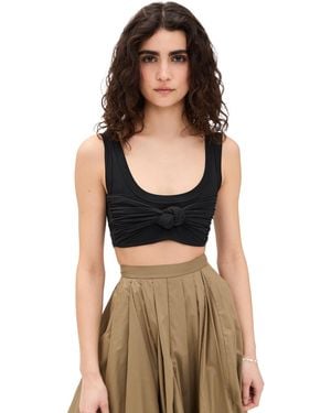 The Line By K Inessa Top - Black