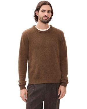 Lemaire Crew Neck Sweater - Brown