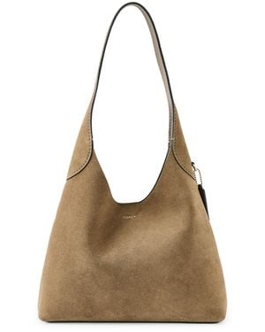 COACH Suede Brooklyn Shoulder Bag 28 - Multicolour