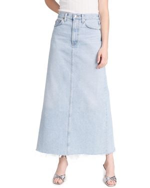 Agolde Hilla Skirt - Blue