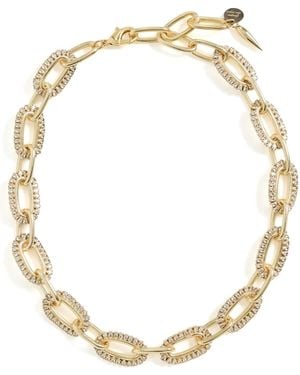 Deepa Gurnani Kavi Necklace - White