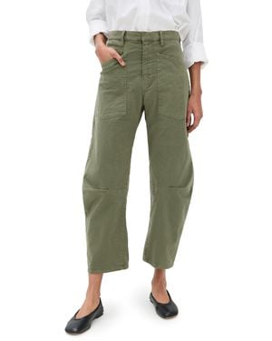 Nili Lotan Shon Twill Pants - Green