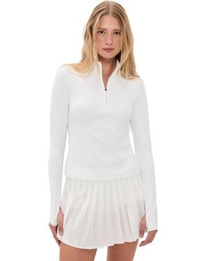 Splits59 Tess Rigor Quarter Zip - White