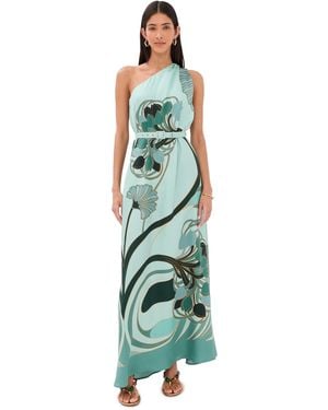 La DoubleJ Roy Silk Dress - Green