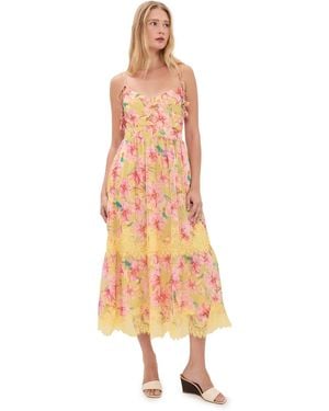 En Saison Eva Midi Dress - Multicolour