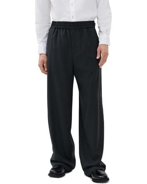 Ami Paris Light Wool Twill Pant Elastique - Black