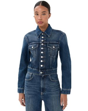 Stella McCartney Button Up Denim Jacket - Blue
