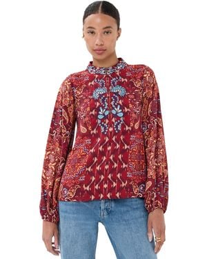 Figue Kit Top - Red