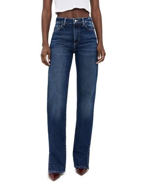 ICON DENIM Jodie Relaxed Straight Jeans - Blue
