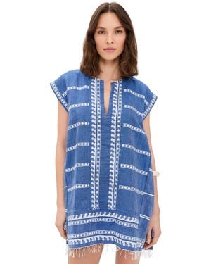 lemlem Elina Caftan - Blue