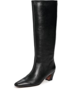 Loeffler Randall Marley Kicked Heel Tall Boots - Black
