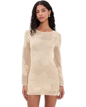 Lioness Solace Mini Dress - Natural