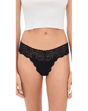 Commando Tulip Tanga - Blue