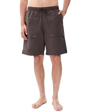 Norse Projects Sund Relaxed Swim Shorts 8.75 - Black