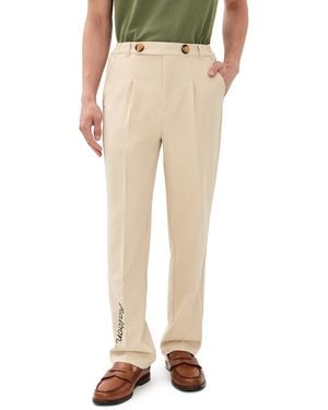 Malbon Golf Oliver Pants - Natural
