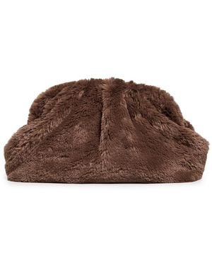 Maria La Rosa Nita Game Clutch - Brown
