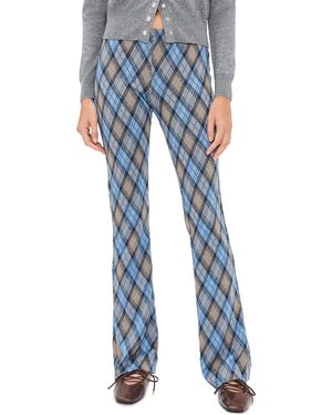 Free People Chloe Knit Pants - Blue