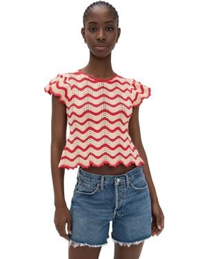Rails Coen Top - Red