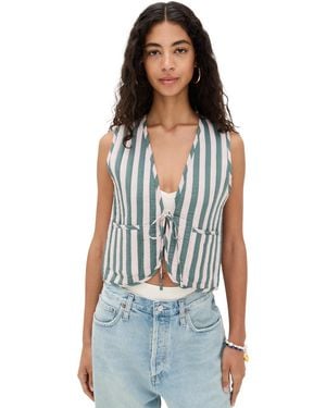 Natalie Martin Collection Felicity Vest - Black