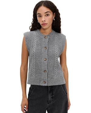 Levi's Ines Cable Sweater Vest - Black