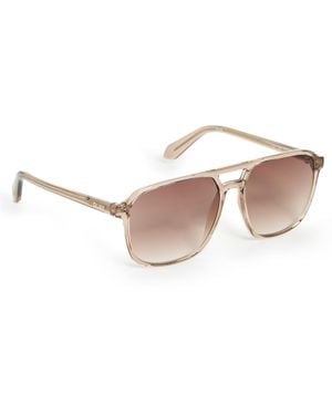 Quay On The Fly Large Sunglasses - Black