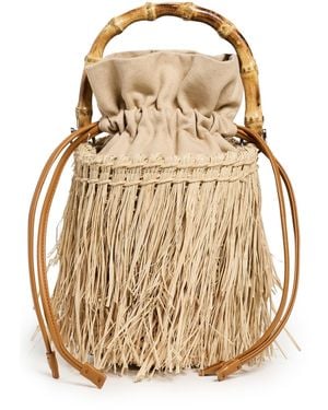 Simon Miller Tiki Fringe Bag - Natural