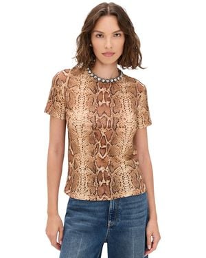 Zimmermann Embellished Tee - Blue