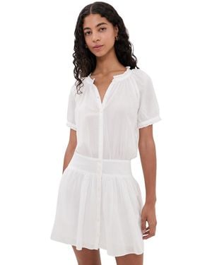 PAIGE Nisha Mini Dress - White