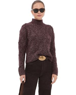 Veronica Beard Tati Pullover - Purple