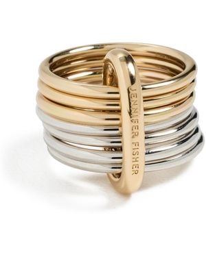 Jennifer Fisher Jf Ring Set - Multicolor