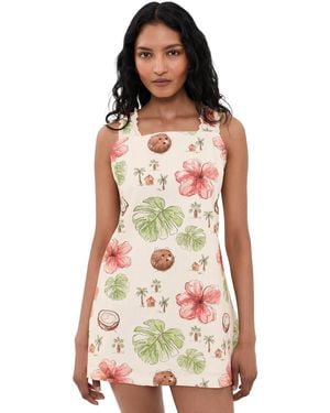 Bailey Rose Floral Mini Dress - Red