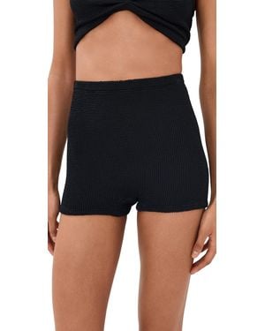 Hunza G Shorty Bikini Bottoms - Blue