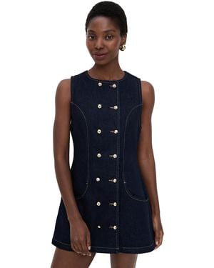 retroféte Hanna Dress - Blue