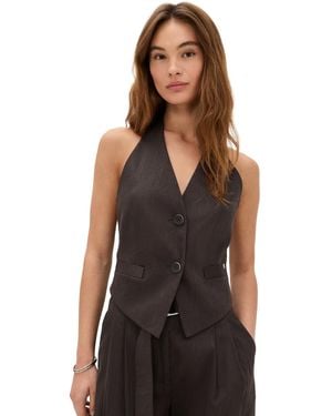 Helmut Lang Halter Vest - Black