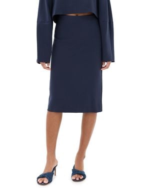 STAUD Pascale Skirt - Blue