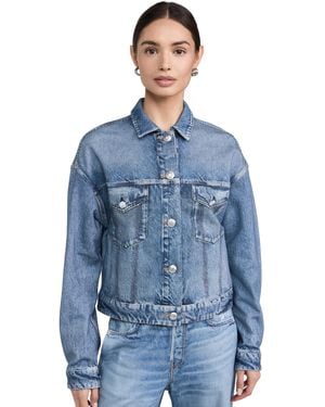 Rag & Bone Miramar Trucker Jacket - Blue