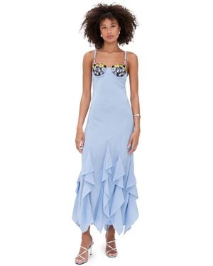 Fleur du Mal Eden Gown - Blue