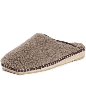 Naguisa Namo Teddy Slides - Grey