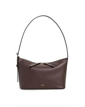 A.P.C. A. P.C. Vera Shoulder Bag - Brown