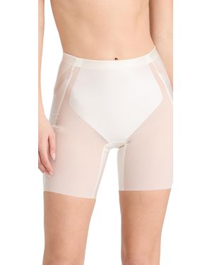 Spanx Shape Booty-Lifting Mid-Thigh Short - Pink
