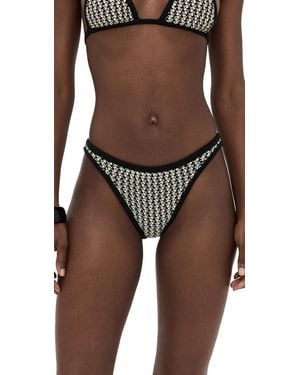 Devon Windsor Neo Bikini Bottoms - Brown