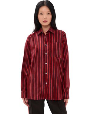 Marimekko Jokapoika Kioski Button Down Shirt - Red