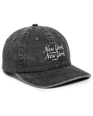 Corridor NYC Washed Script Cap - Black