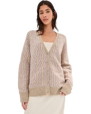 Le Bos Elle Oversized Cardigan - Multicolor